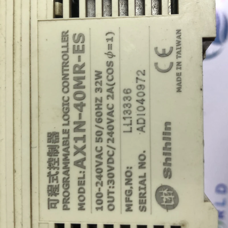 Shihlin AX0N-40MR-ES Programmable Logic Controller PLC thumbnail 8